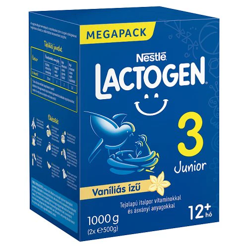 Lactogen Junior 3 tejalapú italpor 12+ vanília 1000g - Image 7