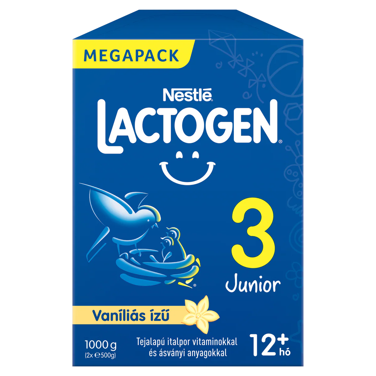 Lactogen Junior 3 tejalapú italpor 12+ vanília 1000g - Image 8