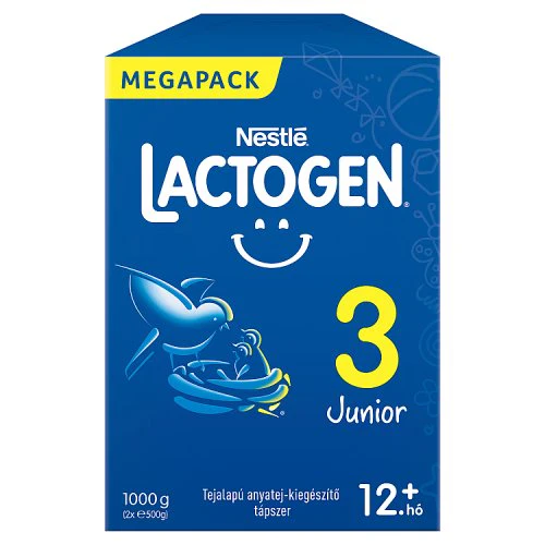 Lactogen Junior 3 tejalapú italpor 12 hónapos kortól 1000g