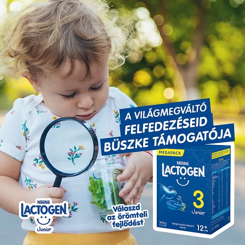 Lactogen Junior 3 tejalapú italpor 12 hónapos kortól 1000g - Image 2