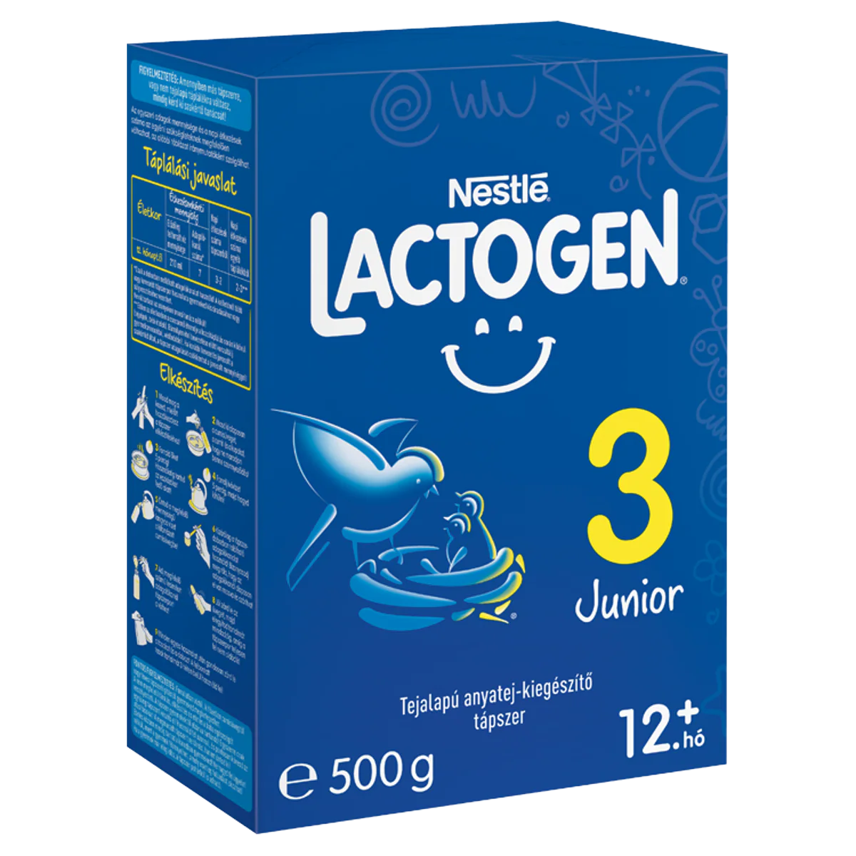 Lactogen Junior 3 tejalapú italpor 12 hónapos kortól 500g - Image 8
