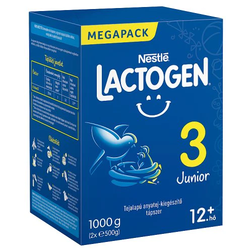 Lactogen Junior 3 tejalapú italpor 12 hónapos kortól 1000g - Image 7