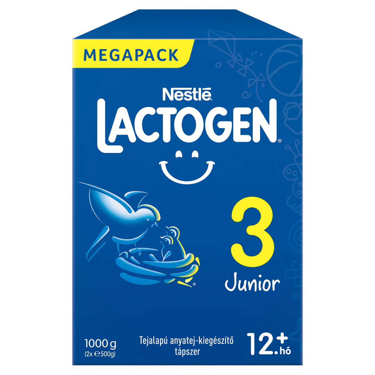 Lactogen Junior 3 tejalapú italpor 12 hónapos kortól 1000g - Image 9
