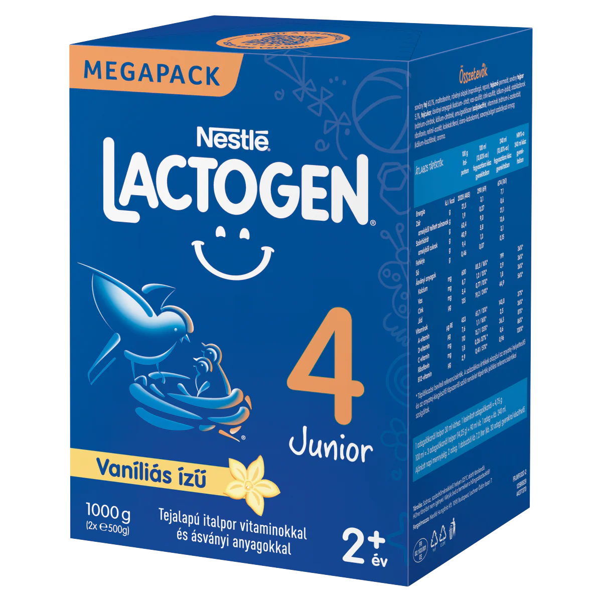 Lactogen Junior 4 tejalapú italpor 24 hónapos kortól vanília 1000g - Image 10