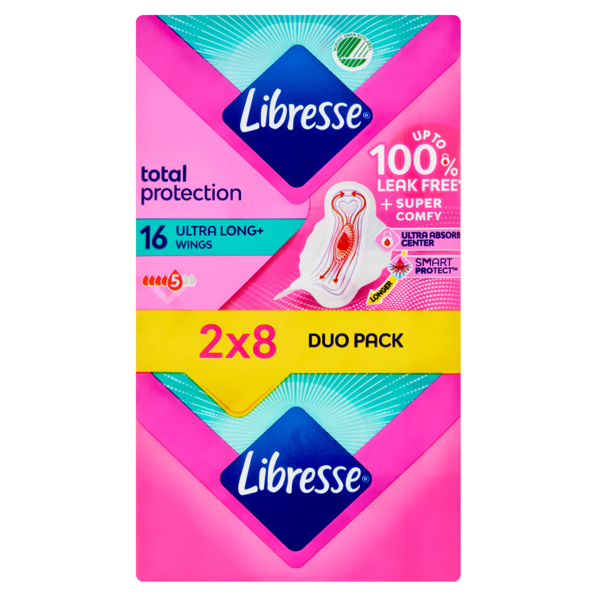 Libresse Ultra Long Wing tisztasági betét 16 db - Image 19