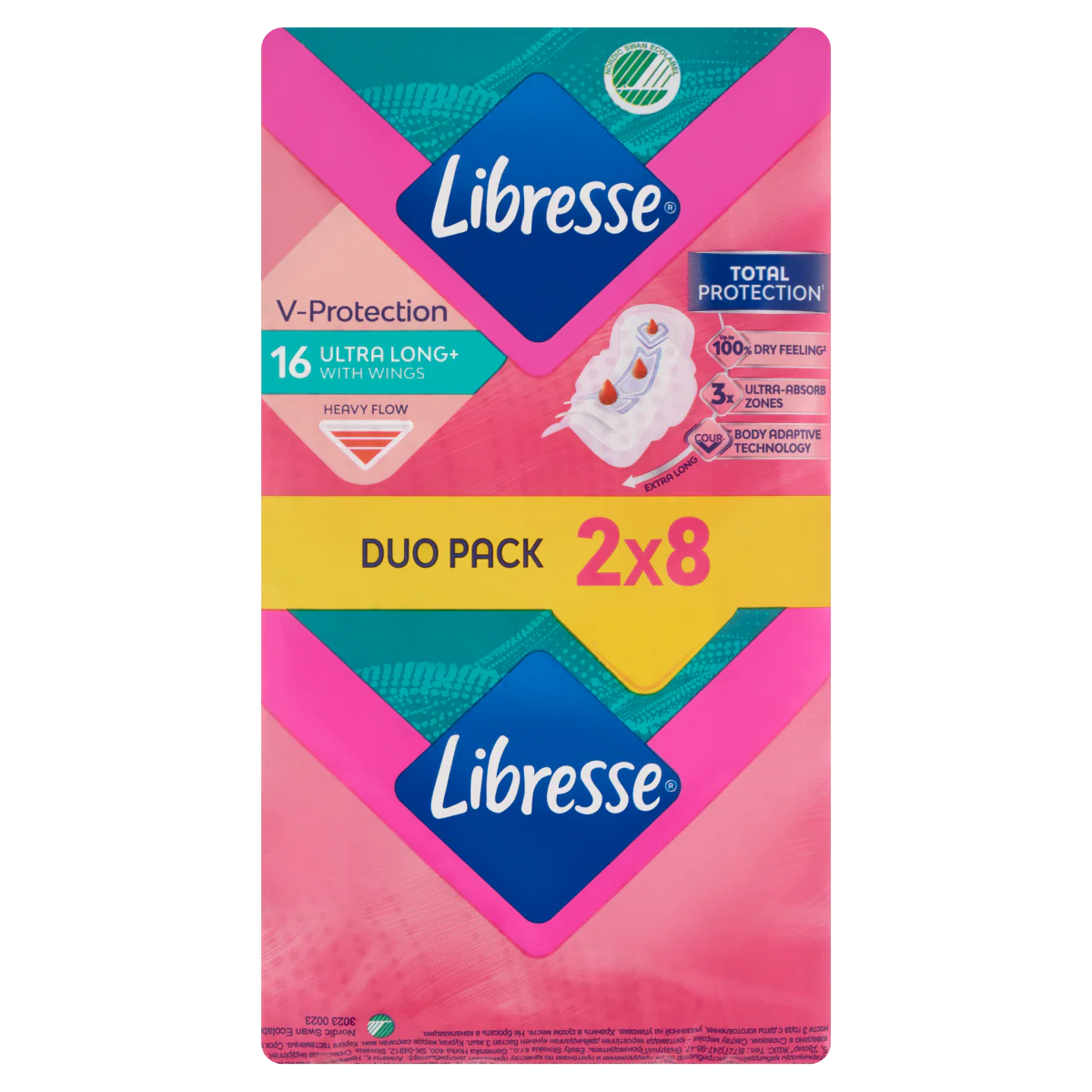 Libresse Ultra Long Wing tisztasági betét 16 db - Image 2