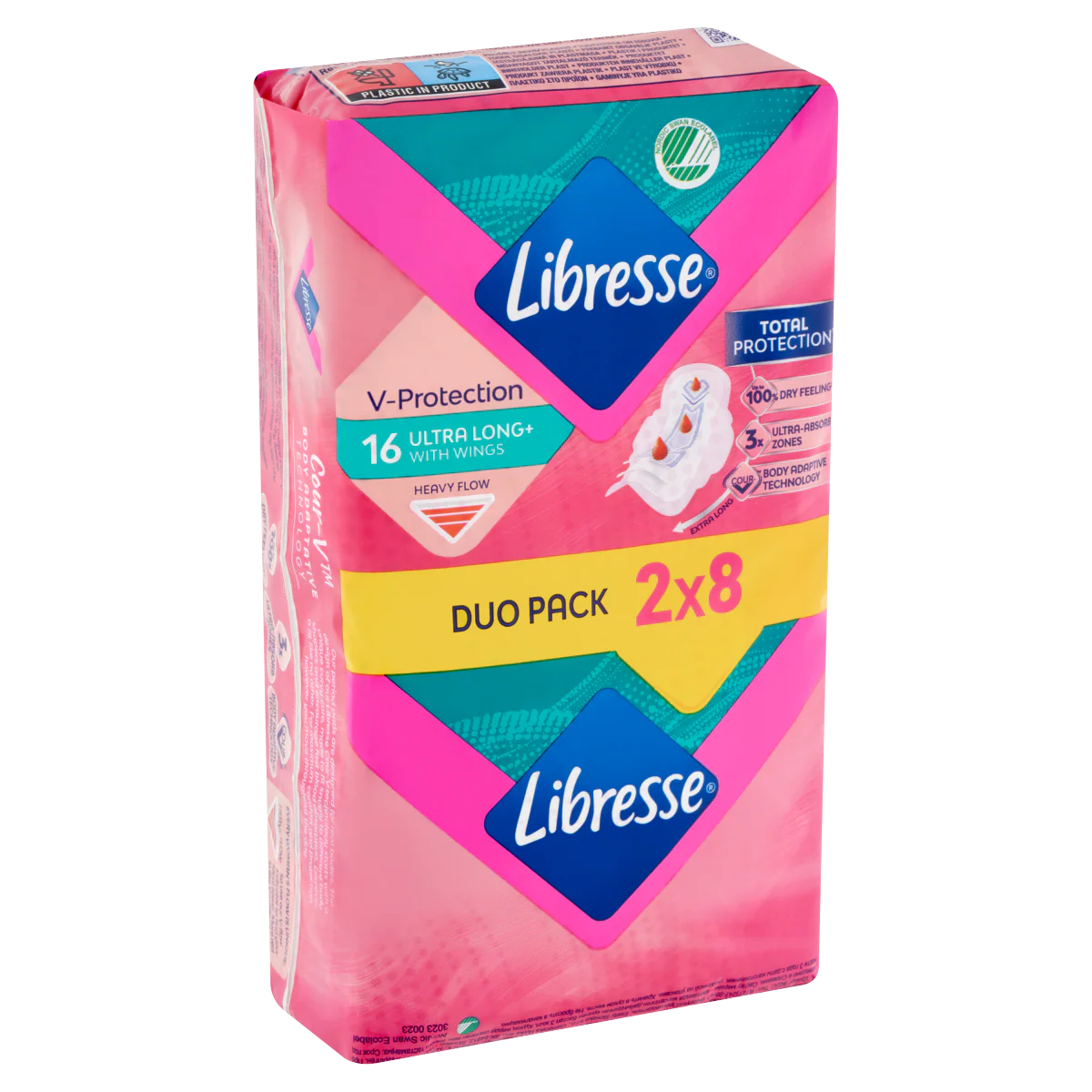 Libresse Ultra Long Wing tisztasági betét 16 db - Image 3