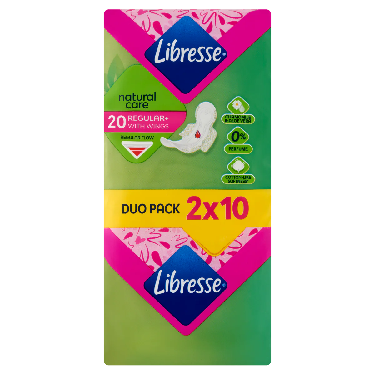 Libresse Natural Care Ultra Normal tisztasági betét 20 db - Image 2