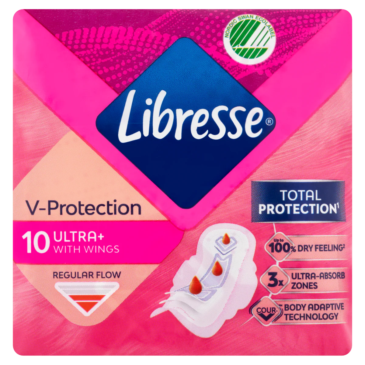 Libresse Ultra Normál Wing tisztasági betét 10 db - Image 3