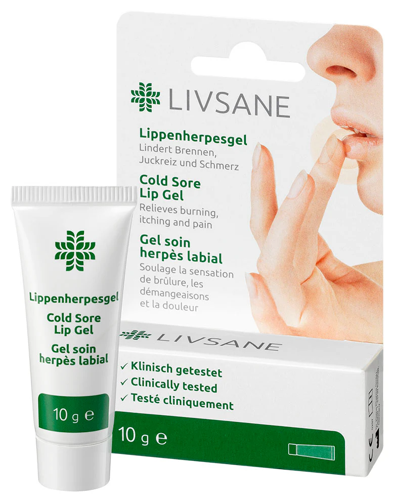 LIVSANE ajakherpesz gél 10g