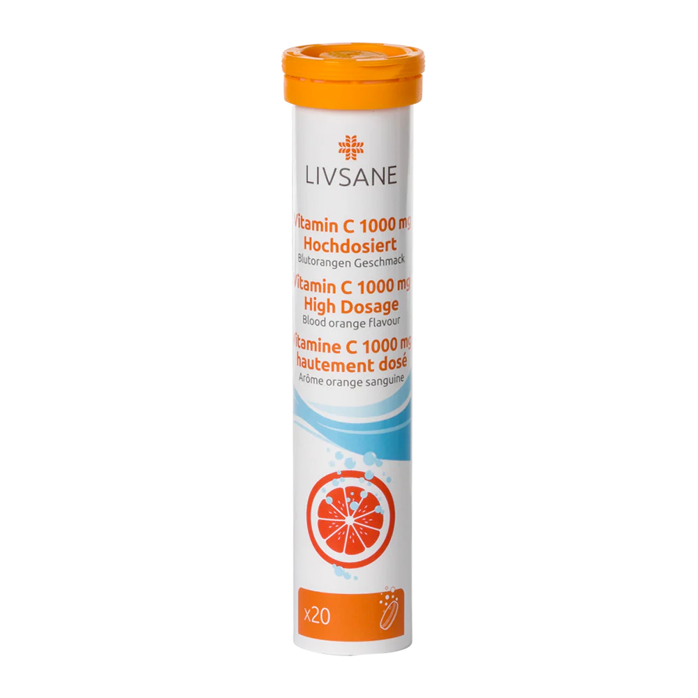 LIVSANE C vitamin 1000 mg pezsgőtabletta 20 db