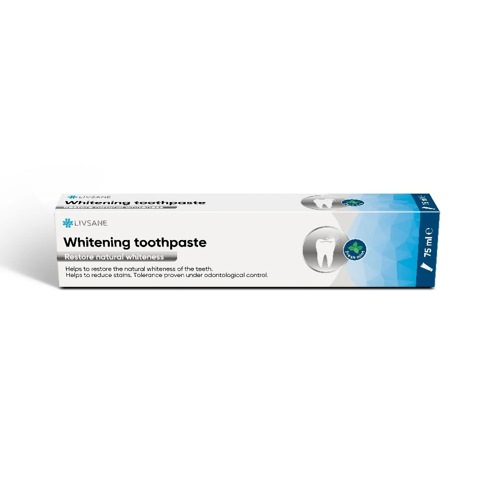 LIVSANE Whitening fogkrém 75ml