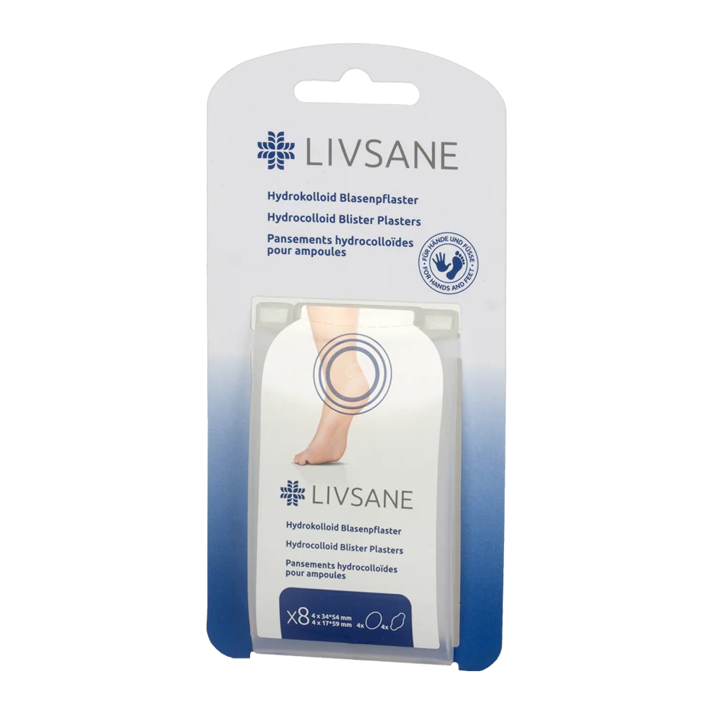 LIVSANE Hidrokolloid hólyagtapasz 8 db