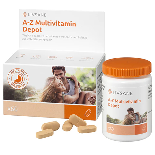 LIVSANE Multivitamin A-Z retard tabletta 60 db