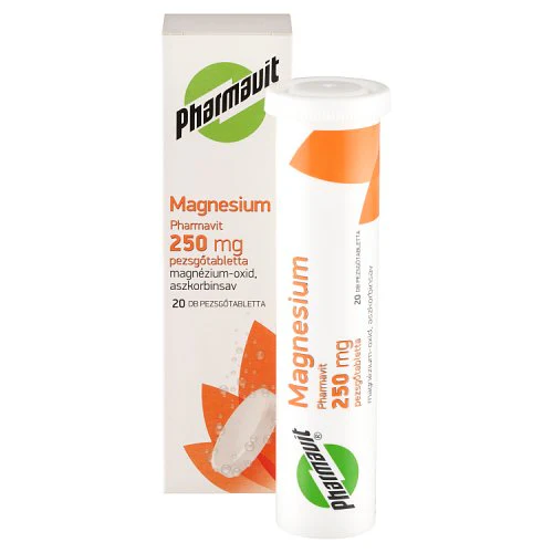Magnesium 250 mg Pharmavit pezsgőtabletta 20 db - Image 2