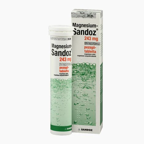 Magnesium-Sandoz 243mg pezsgőtabletta 20 db - Image 2