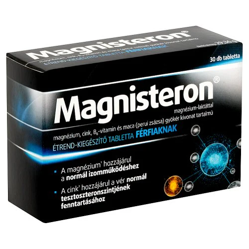 Magnisteron Magnézium tabletta Férfiaknak 30 db - Image 3