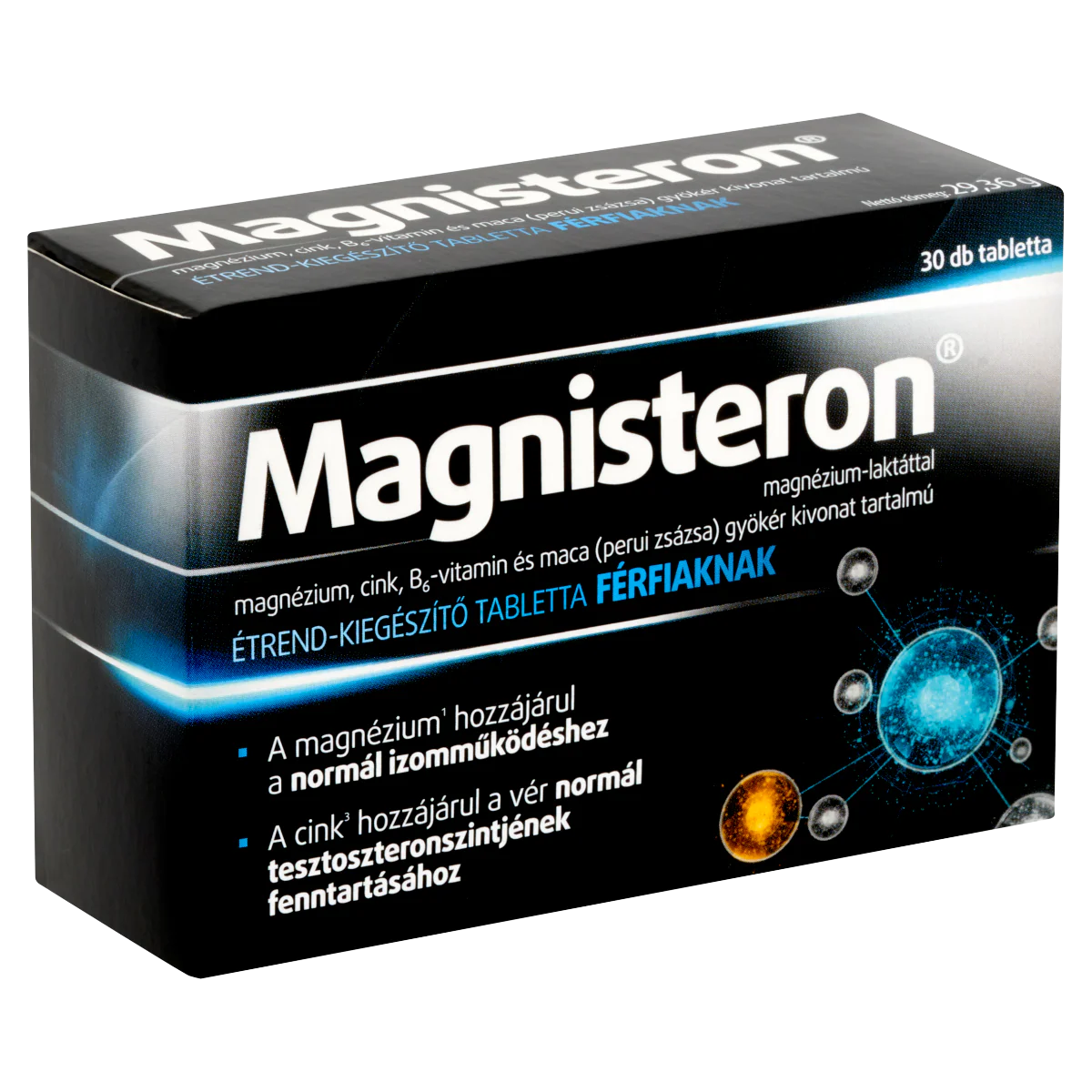 Magnisteron Magnézium tabletta Férfiaknak 30 db - Image 5
