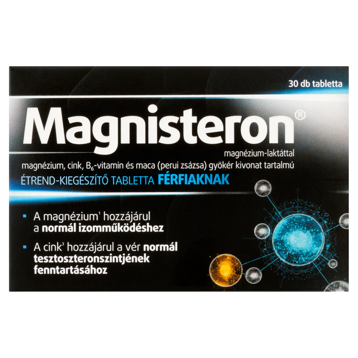 Magnisteron Magnézium tabletta Férfiaknak 30 db - Image 6