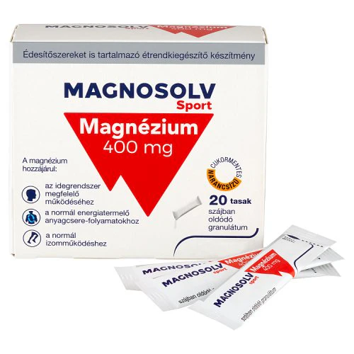 Magnosolv Sport 400 mg granulátum 20 db - Image 2