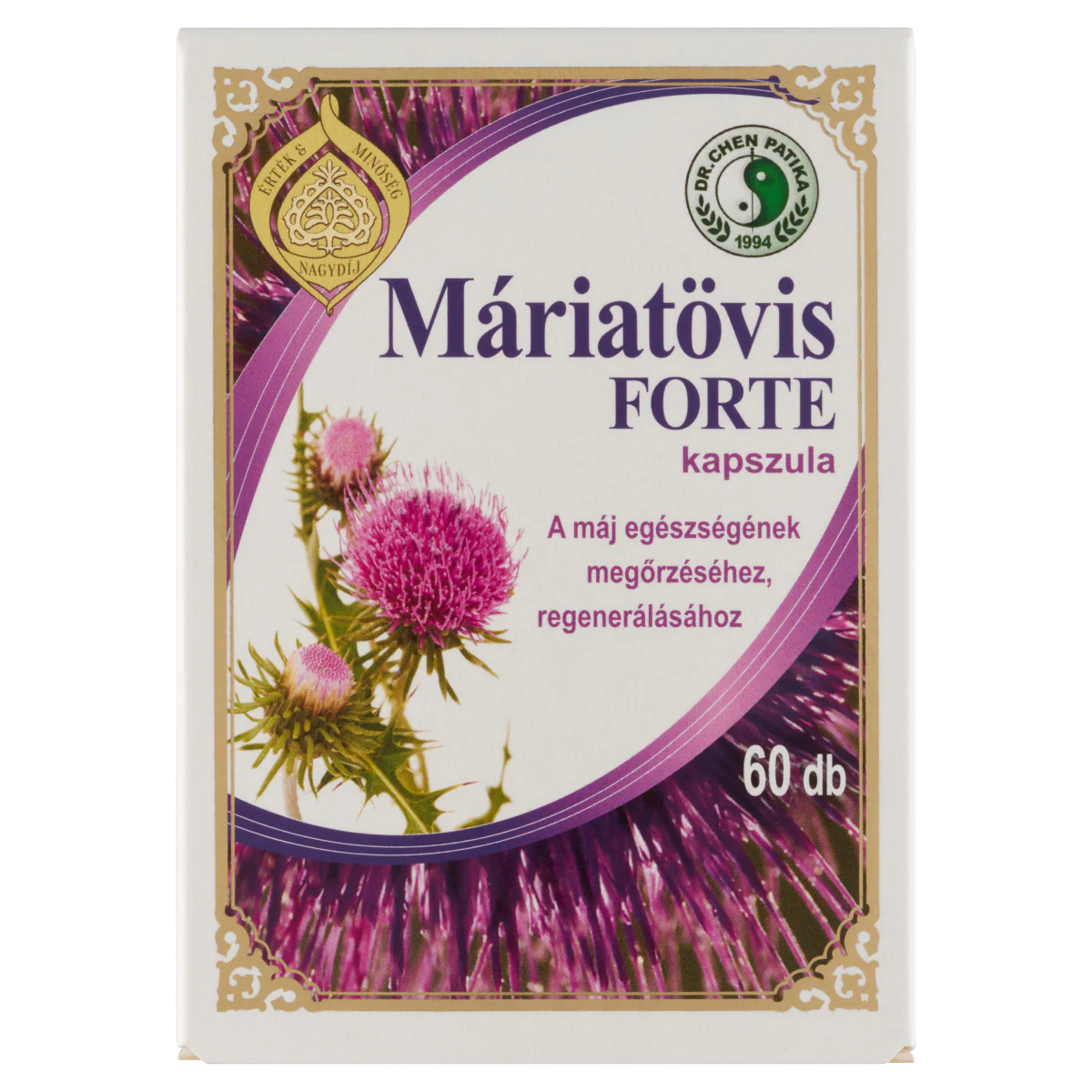 DR.CHEN Máriatövis Forte kapszula 60 db - Image 3