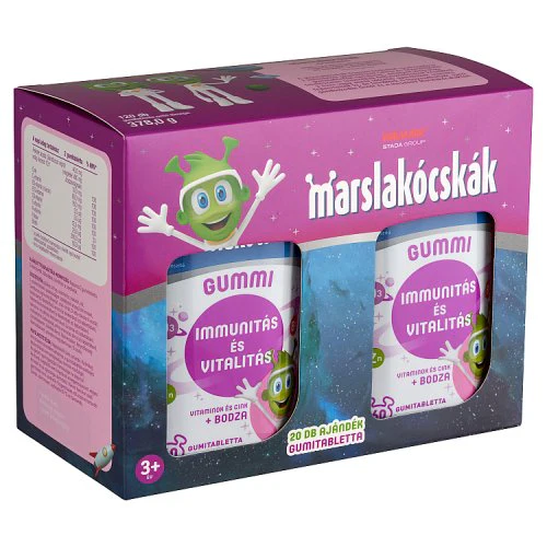 Marslakócskák Gummi bodzás gumitabletta 120 db - Image 3