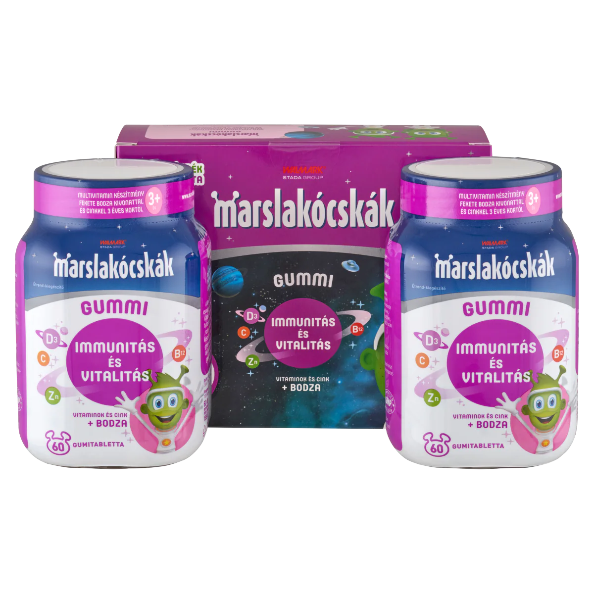 Marslakócskák Gummi bodzás gumitabletta 120 db - Image 5