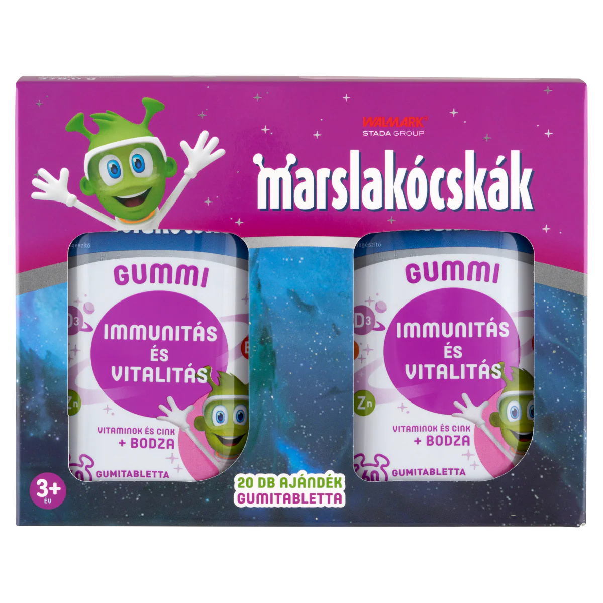 Marslakócskák Gummi bodzás gumitabletta 120 db - Image 6