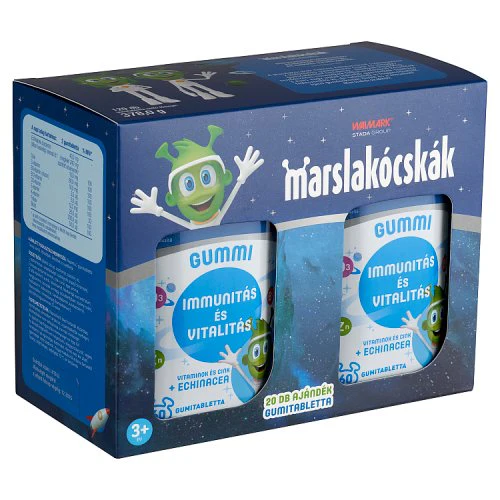 Marslakócskák Gummi Echinacea gumitabletta 120 db - Image 3
