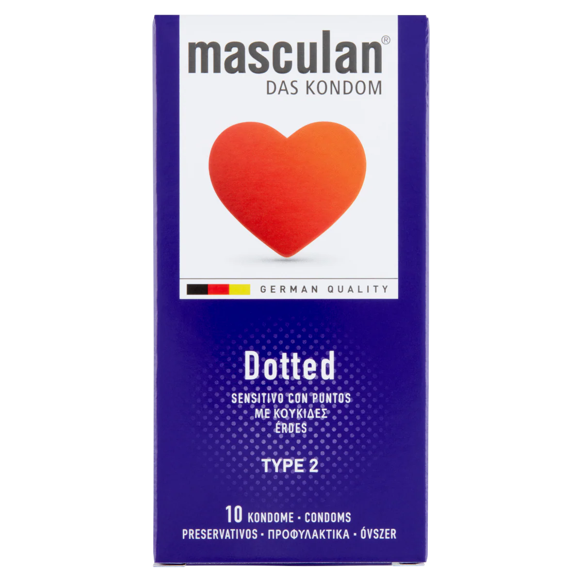 Masculan 2 Dotted óvszer 10 db - Image 4