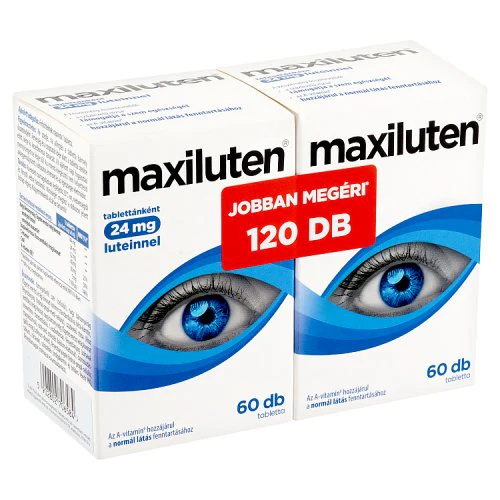 Maxiluten Lutein tabletta duopack 60+60 db - Image 3
