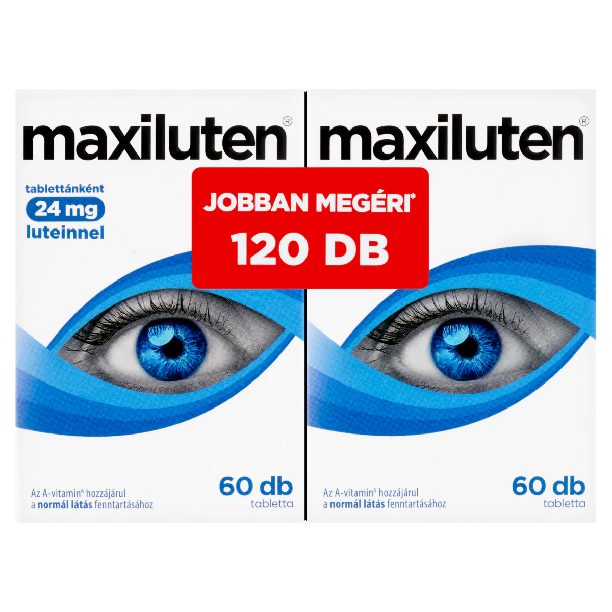 Maxiluten Lutein tabletta duopack 60+60 db - Image 4