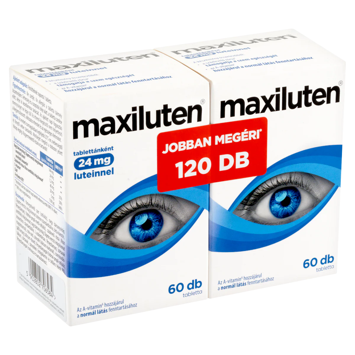 Maxiluten Lutein tabletta duopack 60+60 db - Image 5