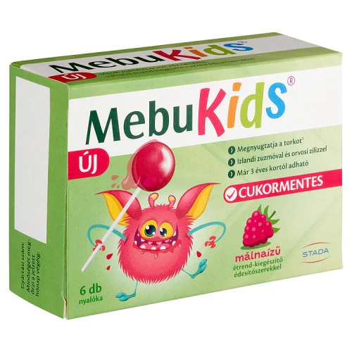MebuKids nyalóka málna 6 db - Image 3