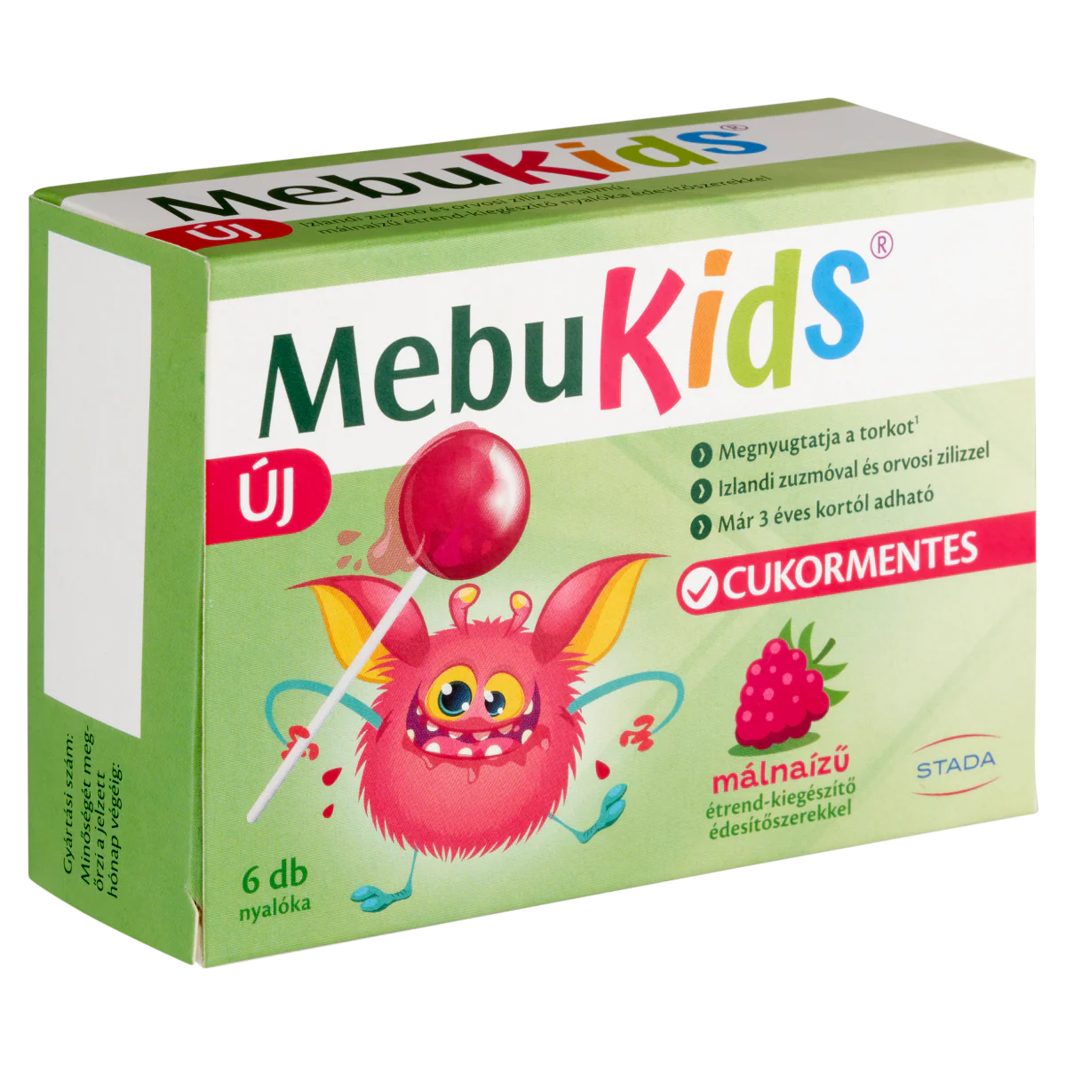 MebuKids nyalóka málna 6 db - Image 6