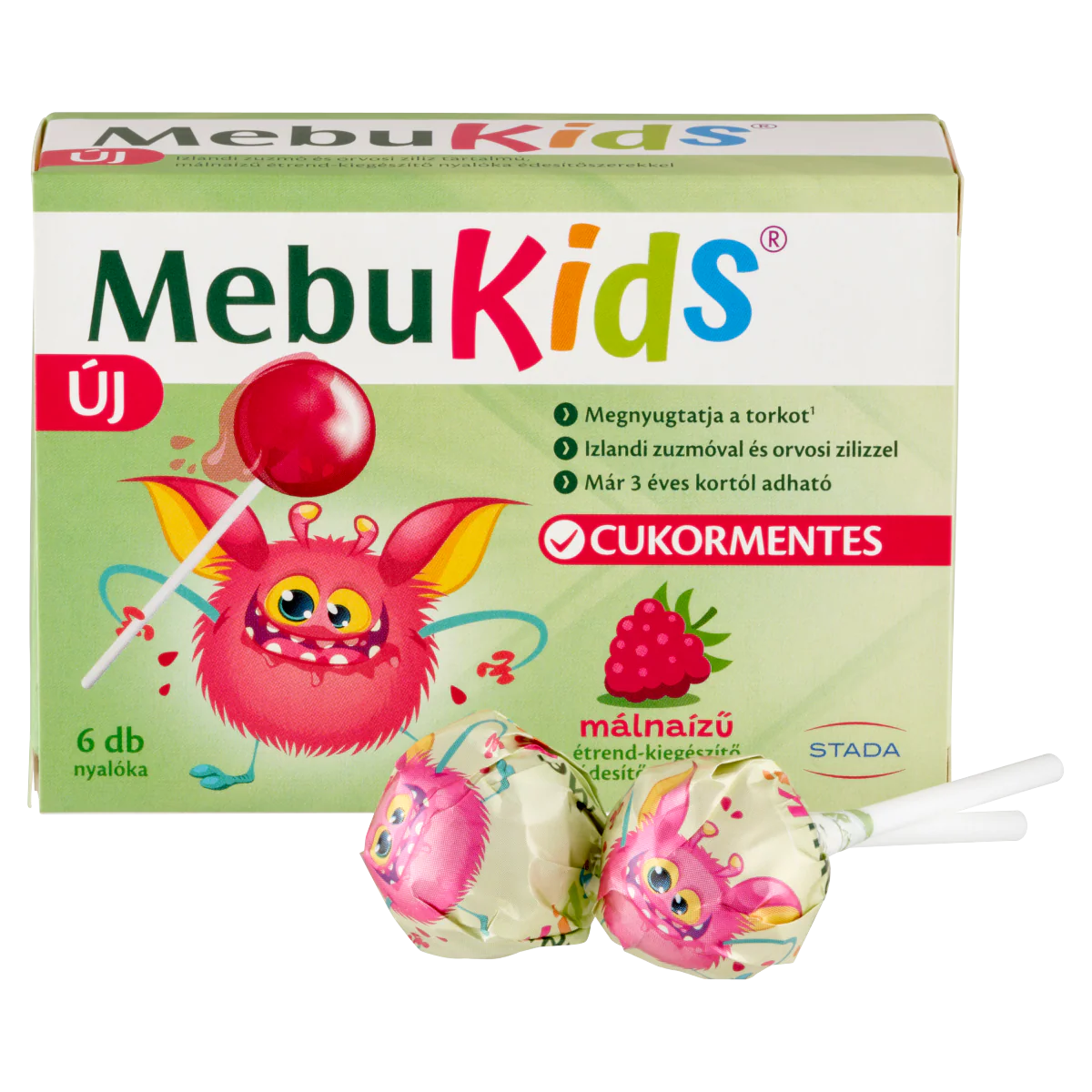 MebuKids nyalóka málna 6 db - Image 9