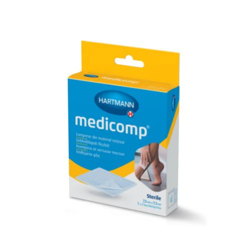 Medicomp nem szőtt sebfedő (10 x10cm) 5x2 db