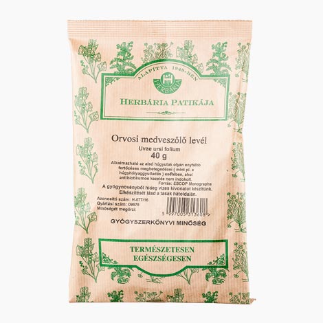HERBÁRIA Medveszőlőlevél tea 40g - Image 2
