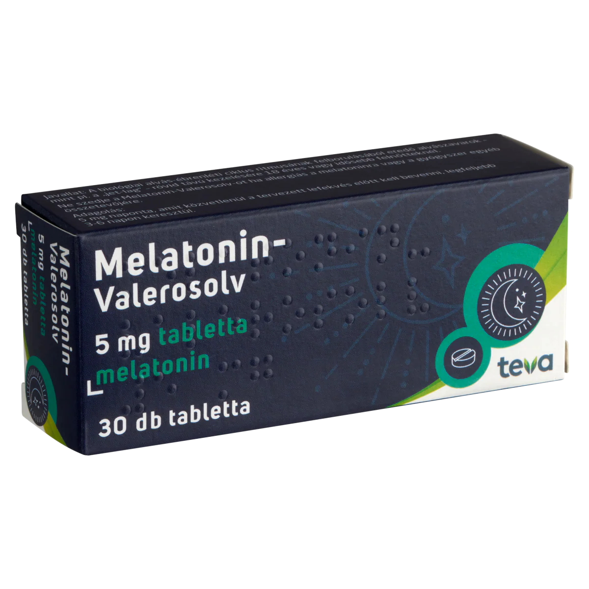 Melatonin-Valerosolv 5 mg tabletta 30 db - Image 6