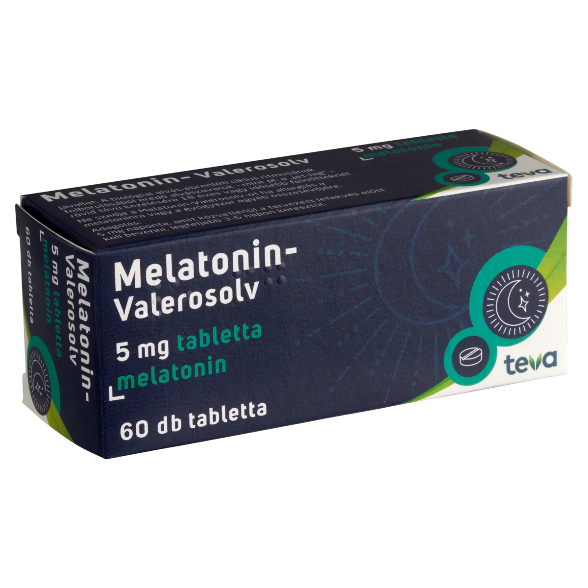 Melatonin-Valerosolv 5 mg tabletta 60 db - Image 3