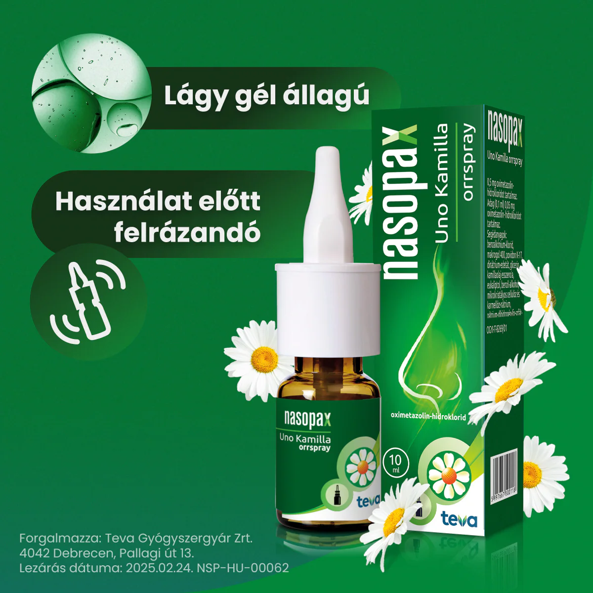 Nasopax UNO Kamilla orrspray 10ml - Image 18