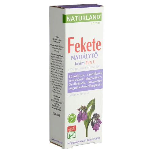 NATURLAND Fekete nadálytő krém 2 in 1 100 ml - Image 2