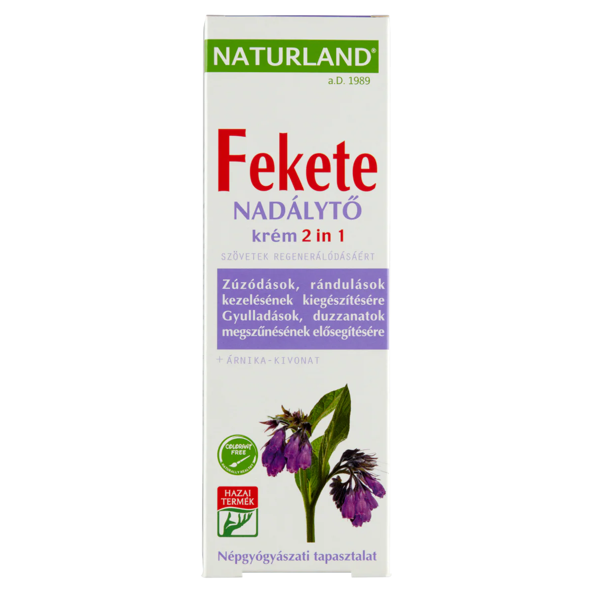 NATURLAND Fekete nadálytő krém 2 in 1 100 ml - Image 3
