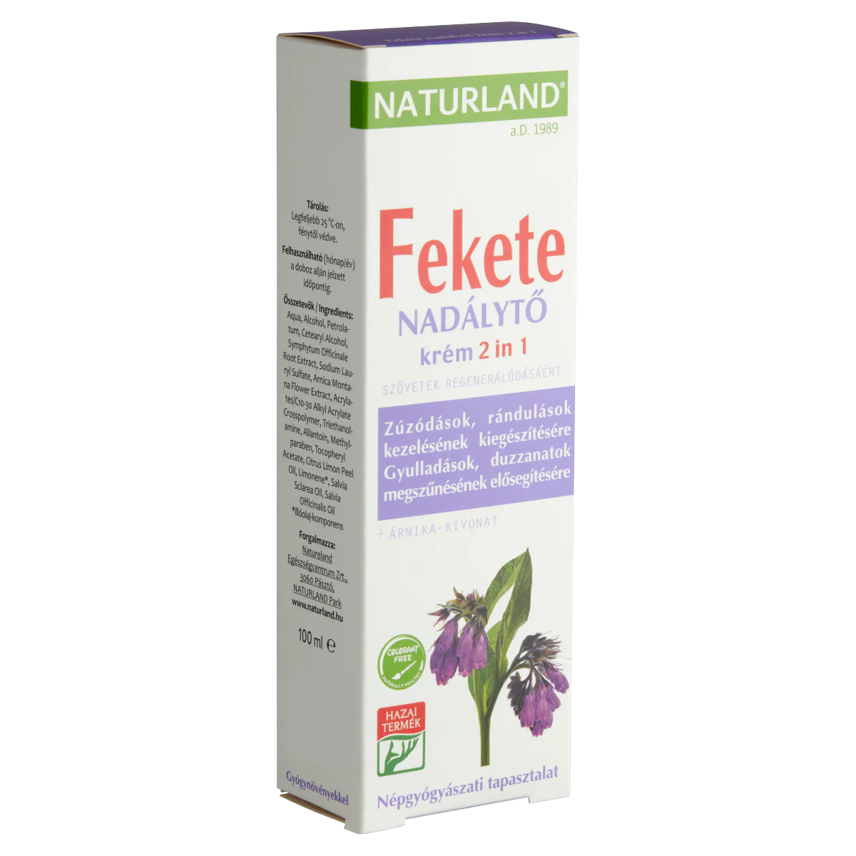 NATURLAND Fekete nadálytő krém 60g - Image 5