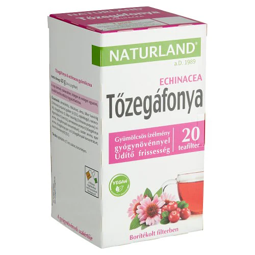 NATURLAND Gyümölcstea tőzegáfonyával és echinaceával 20x2g - Image 2