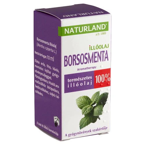 NATURLAND Borsosmenta illóolaj 10 ml - Image 2