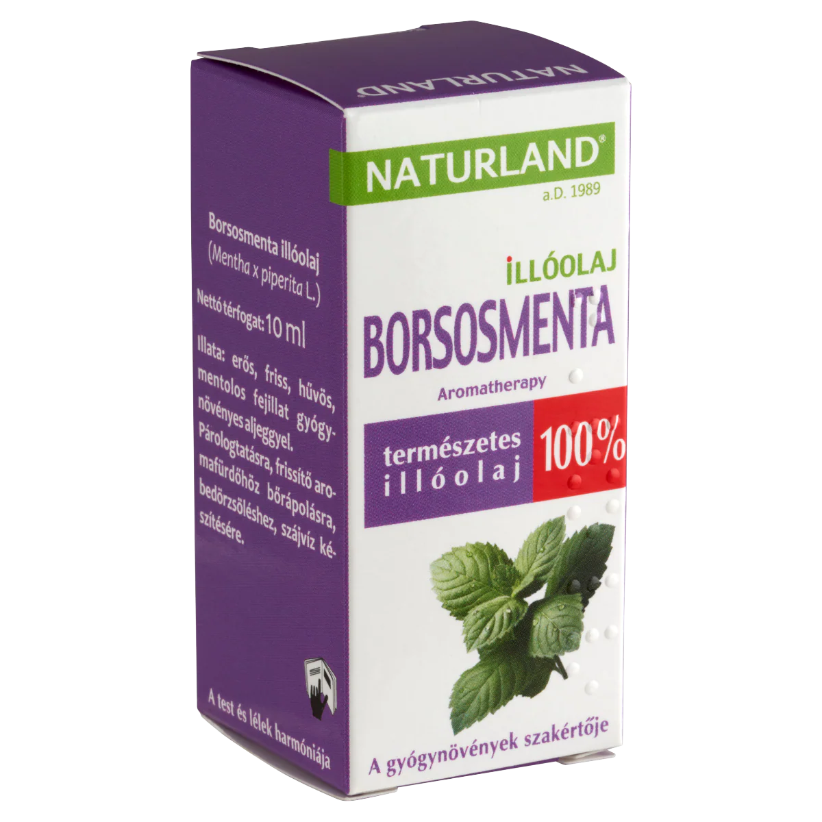 NATURLAND Borsosmenta illóolaj 10 ml - Image 4