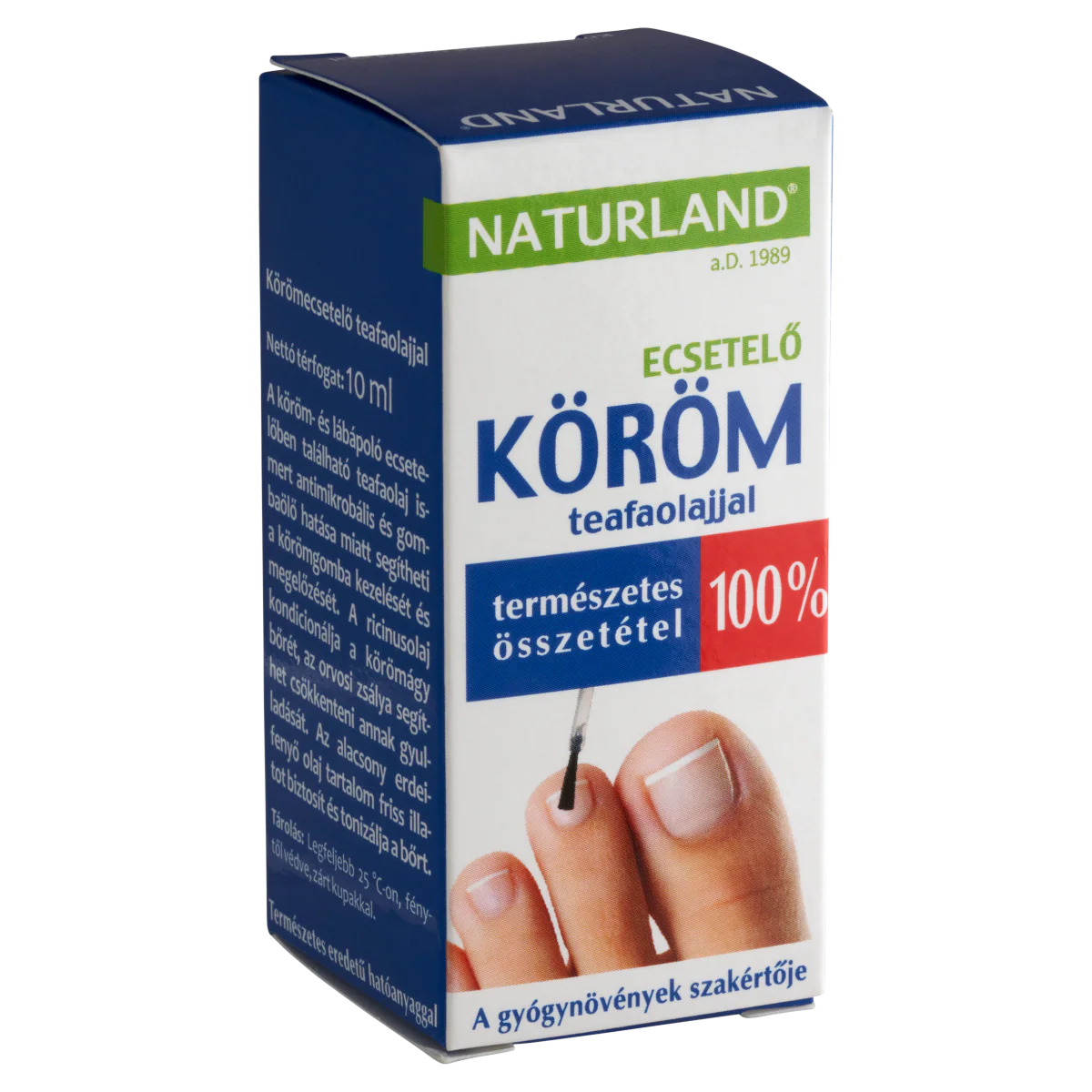 NATURLAND Körömecsetelő Teafaolajjal 10ml - Image 4
