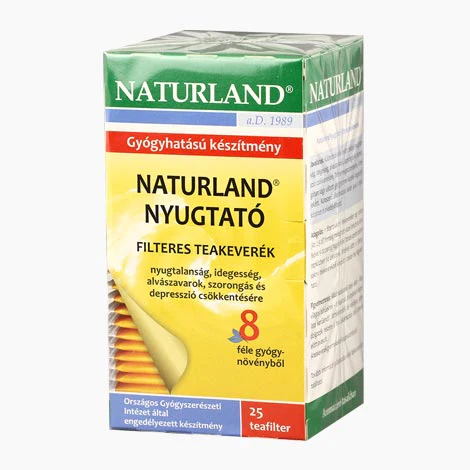 NATURLAND Nyugtató tea filteres 25×1,5g - Image 2