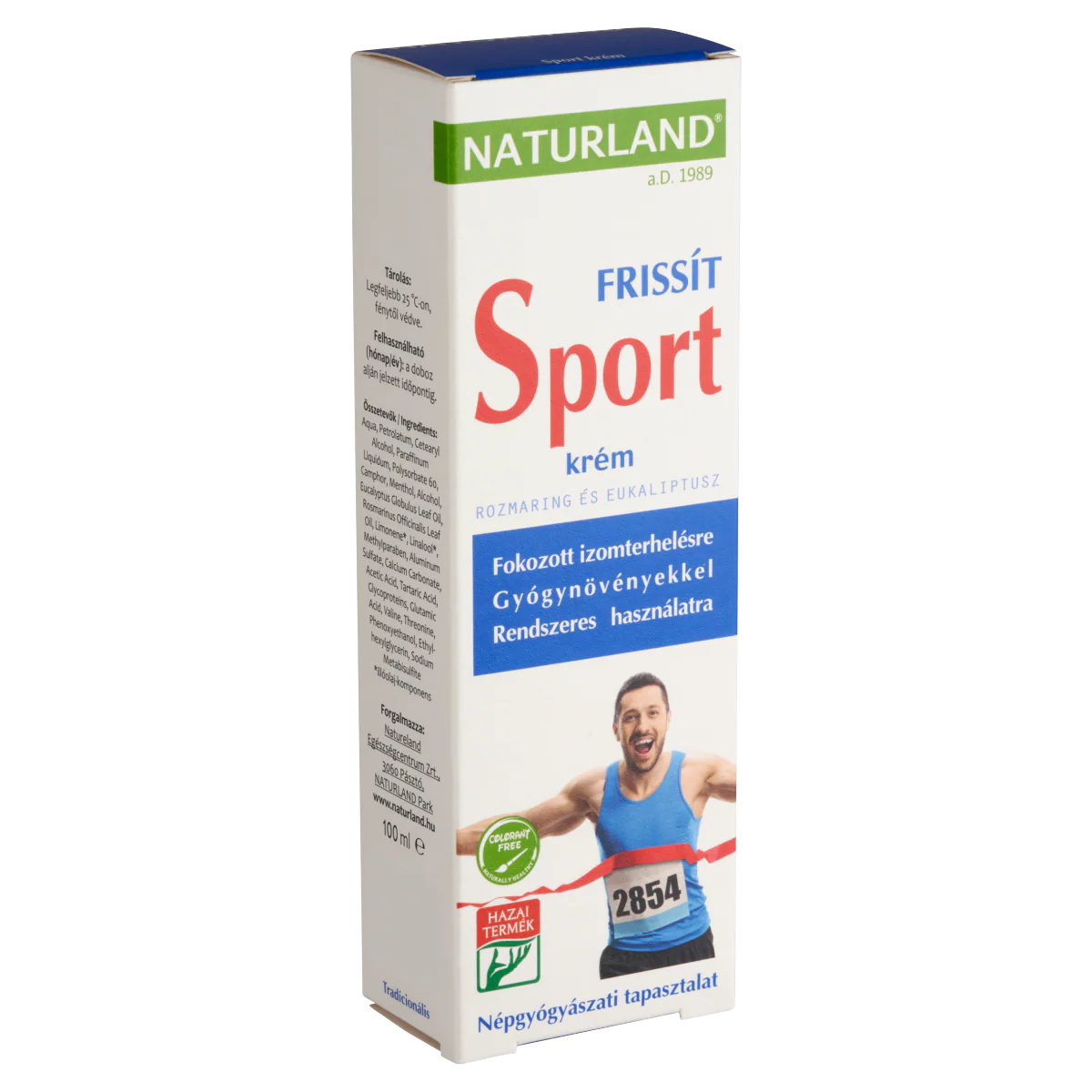 Naturland Sportkrém 100ml - Image 3